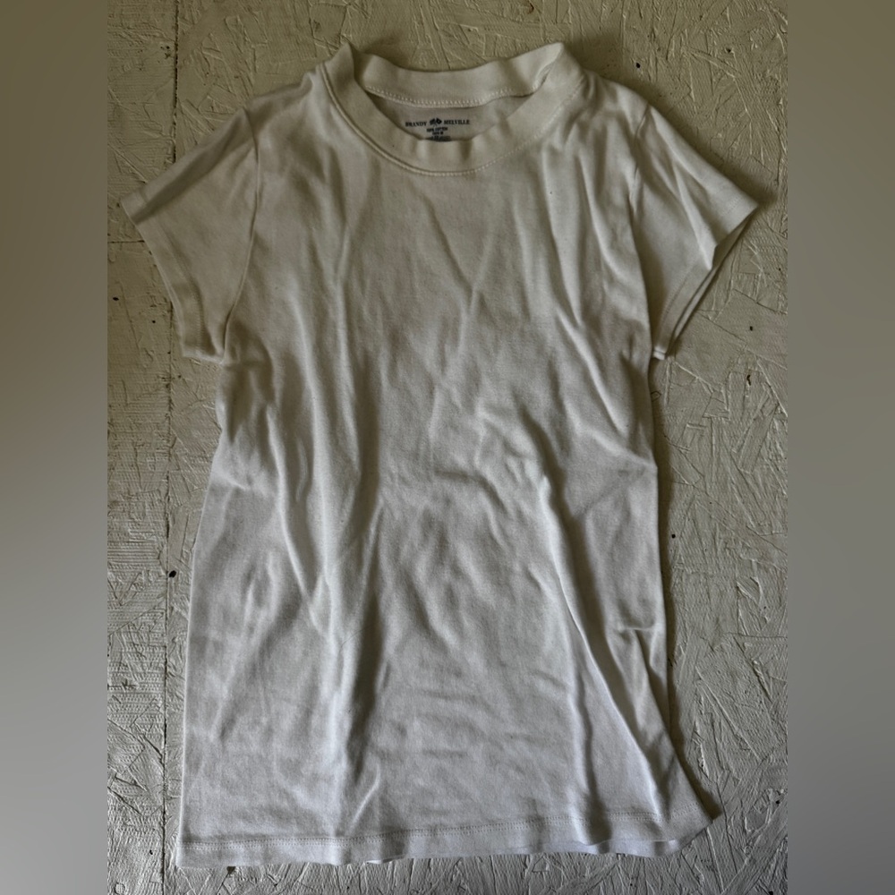 Brandy white tee